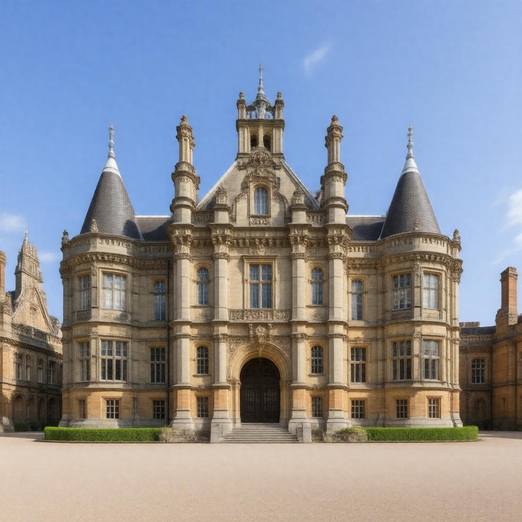 AI-created image of Founder's Building