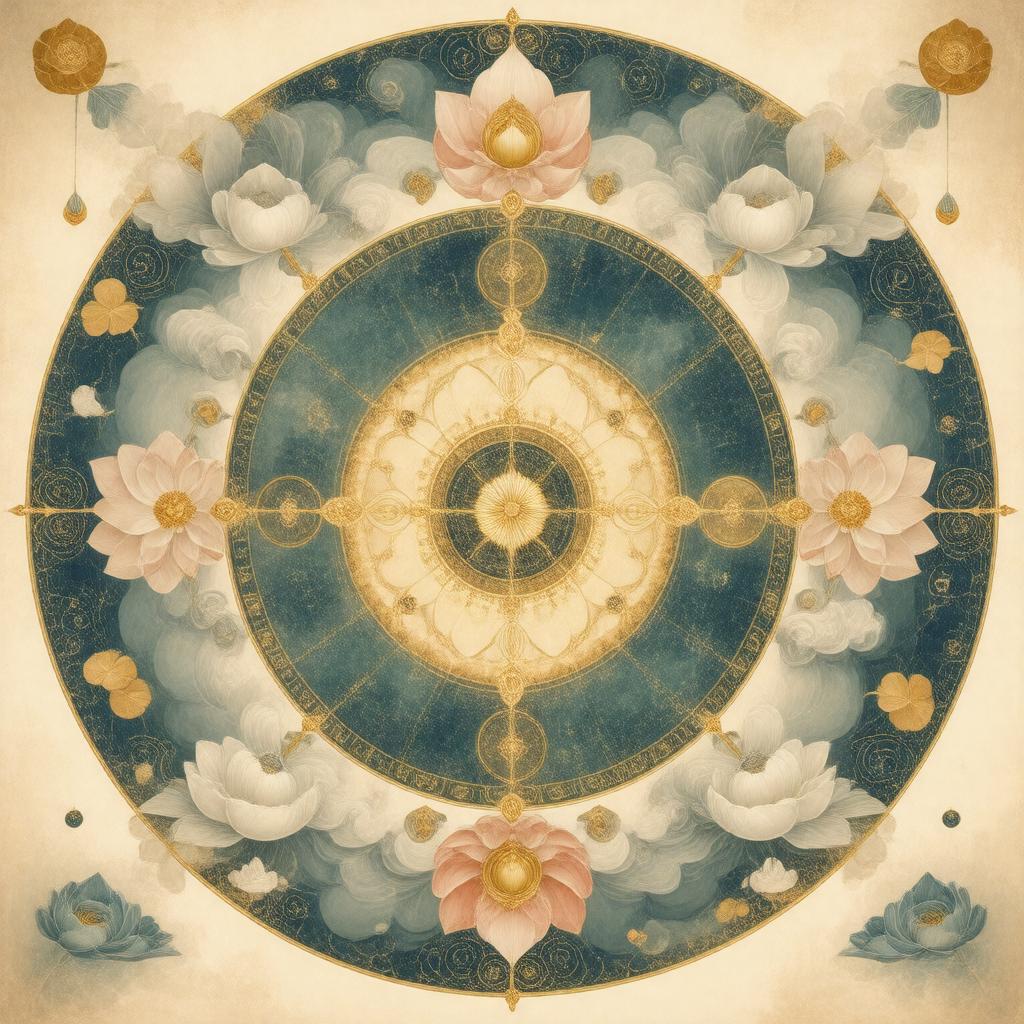 Click to view larger image AI-created image of Four Noble Truths