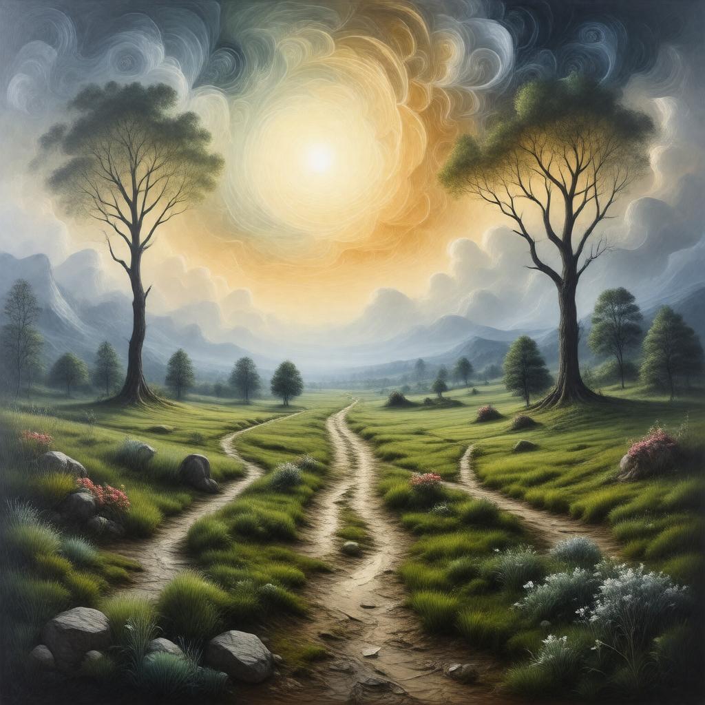 AI-created image of Four Quartets