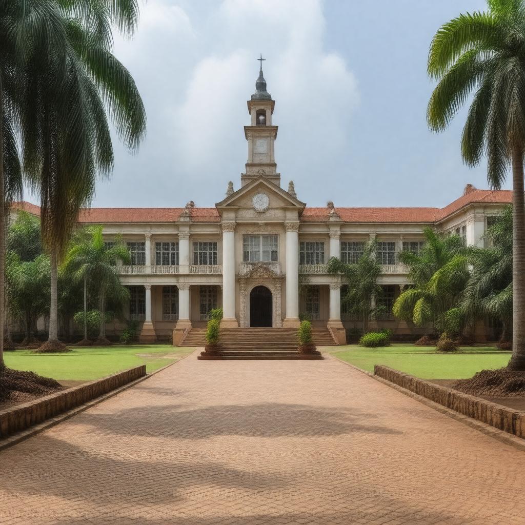 AI-created image of Fourah Bay College