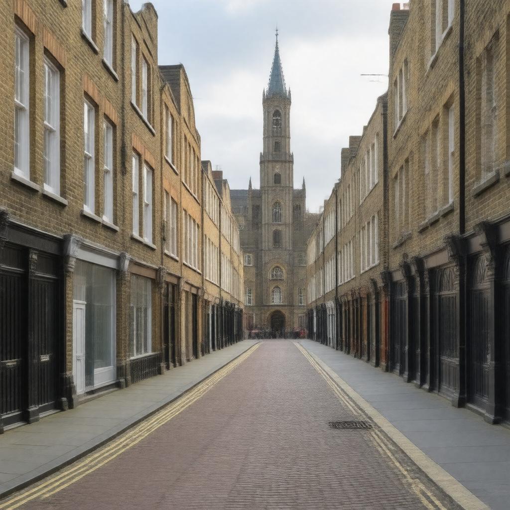 AI-created image of Fournier Street