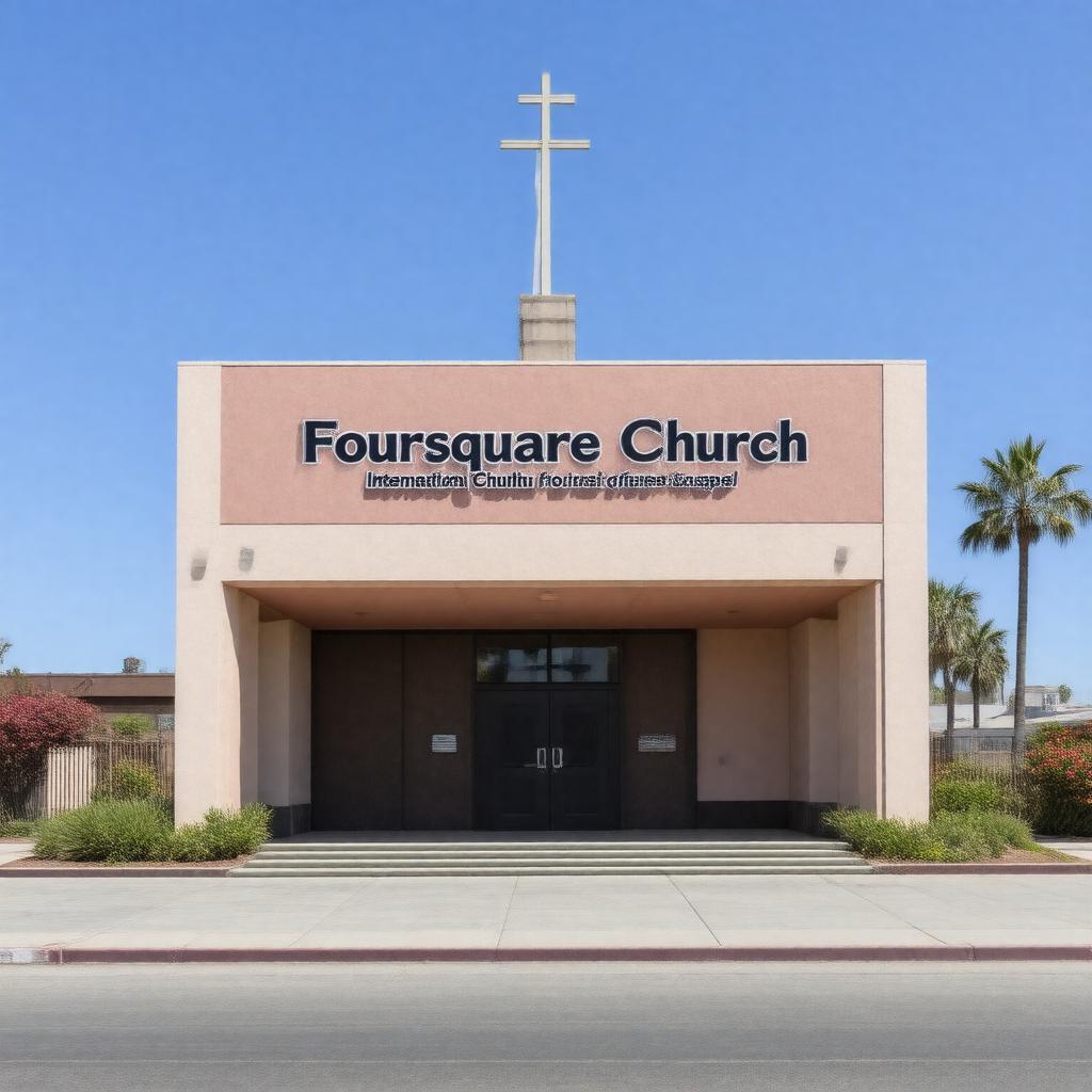 AI-created image of Foursquare Church