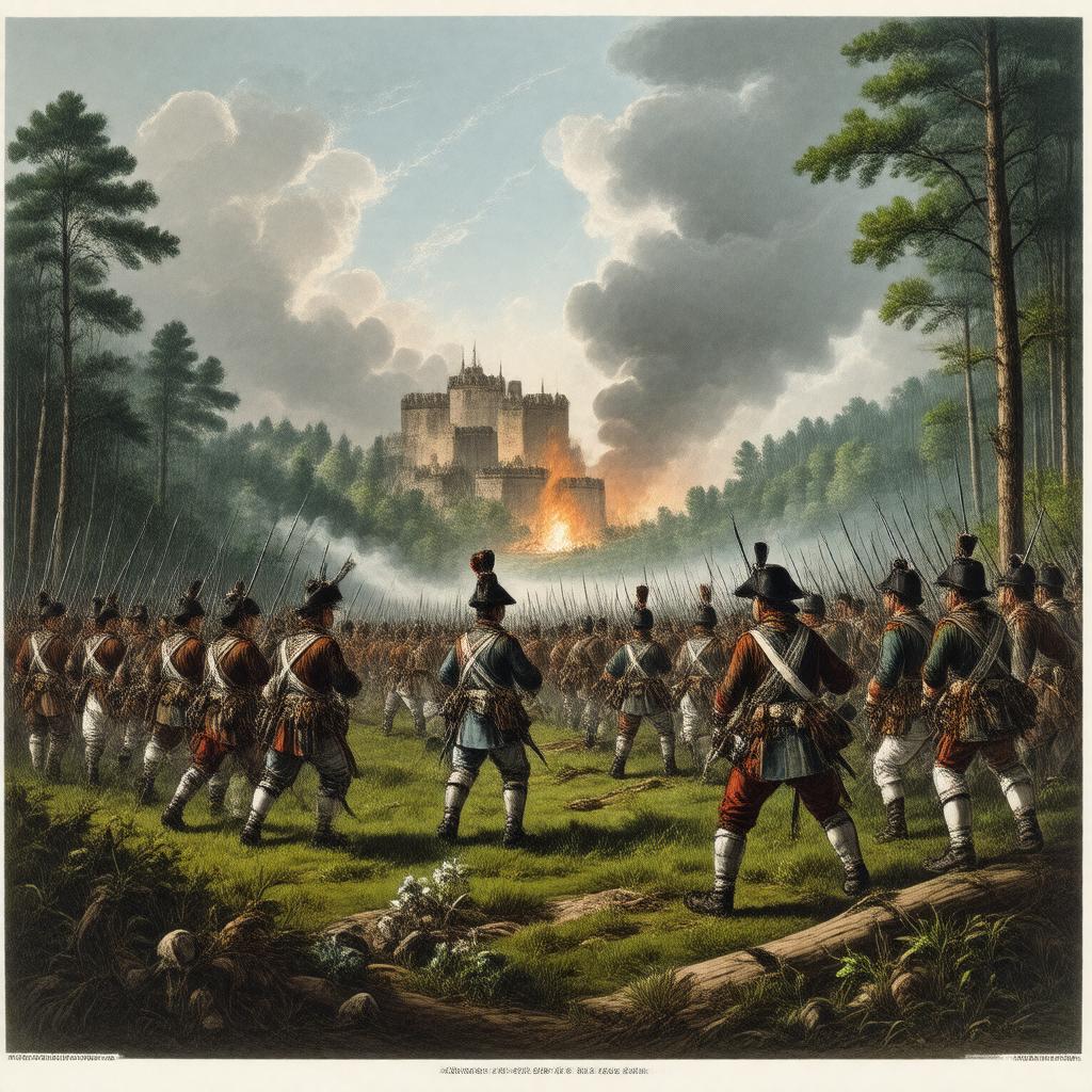 AI-created image of Fourth Intercolonial War