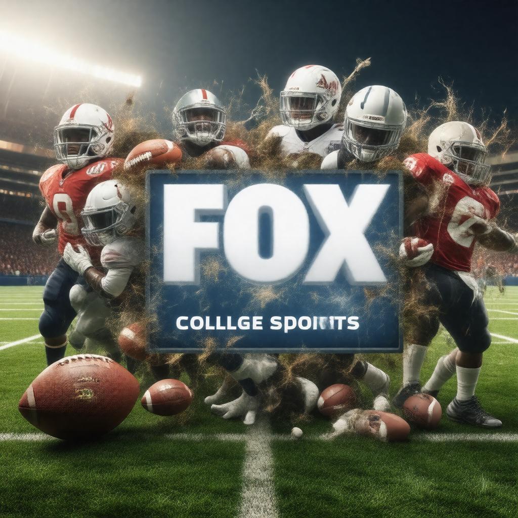 AI-created image of Fox College Sports