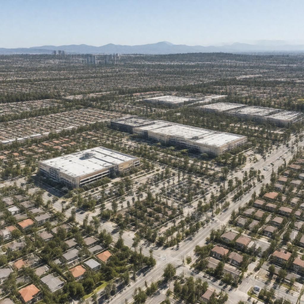 AI-created image of Fox Hills