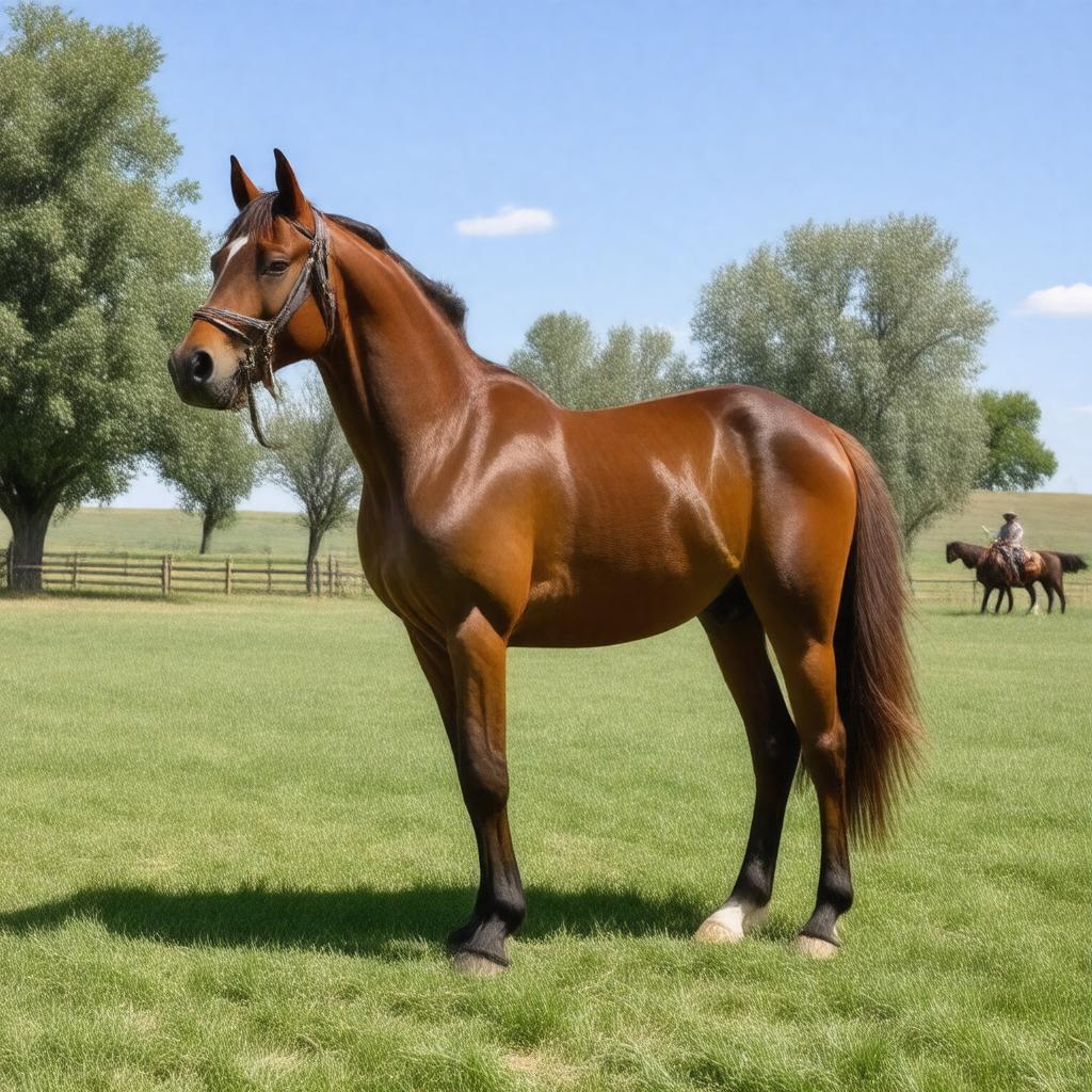 AI-created image of Foxtrotter