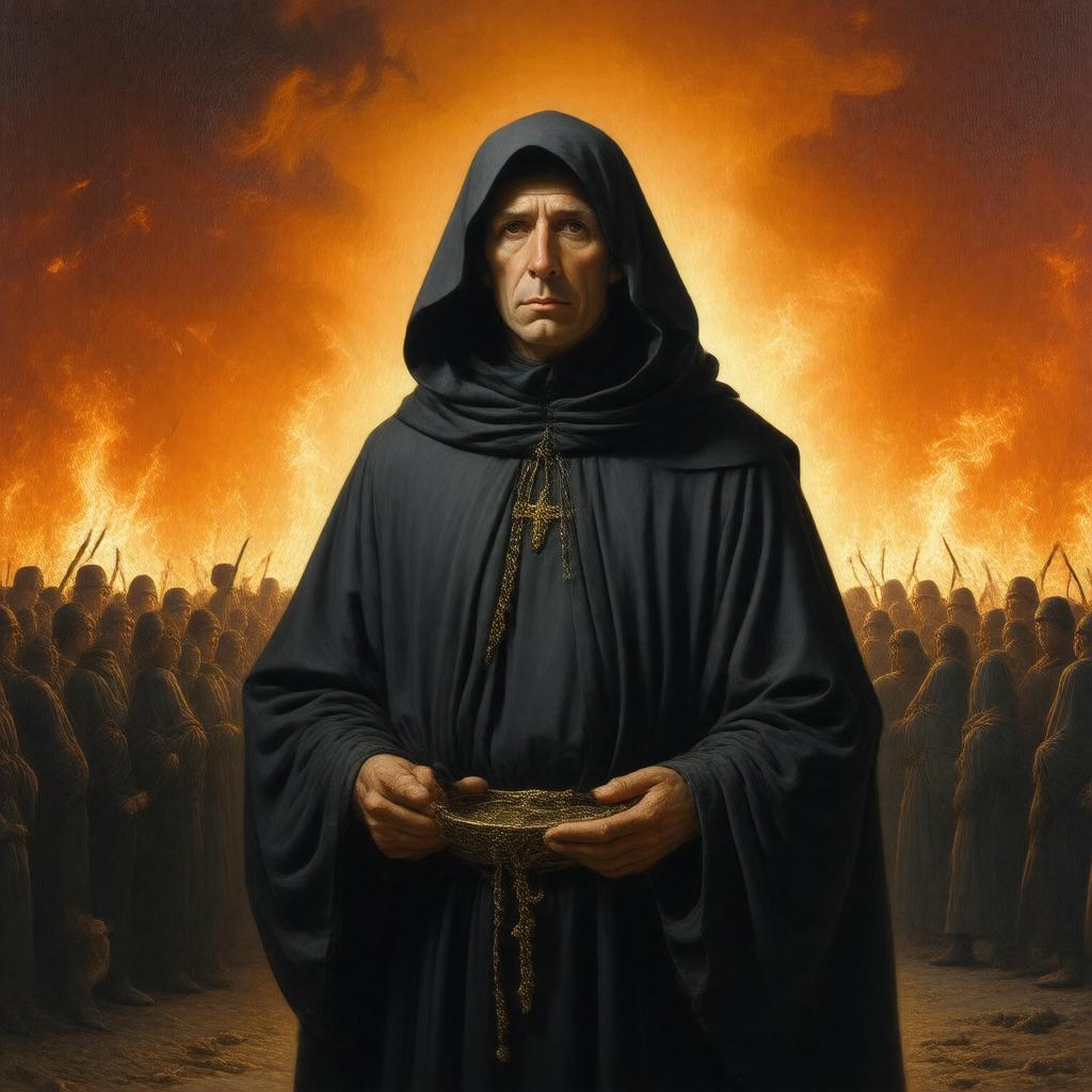 AI-created image of Fra Girolamo Savonarola