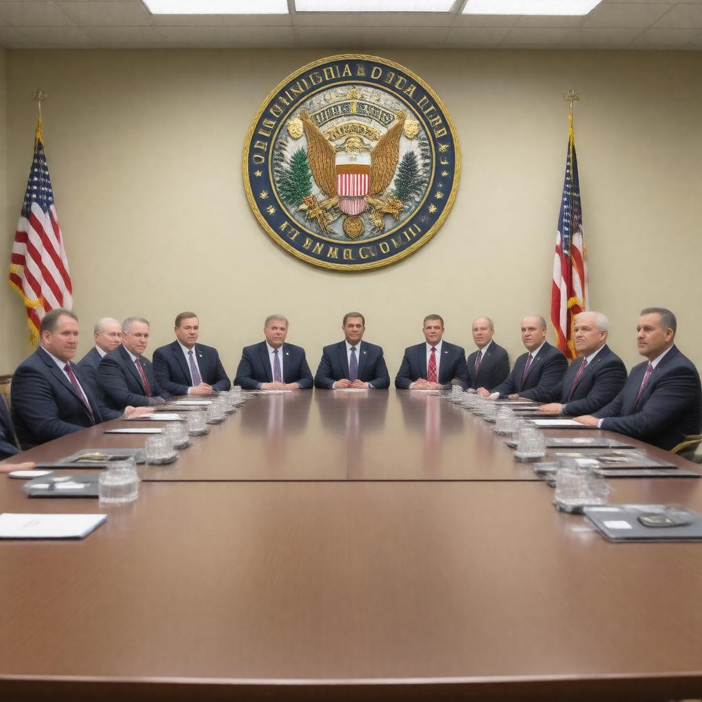 AI-created image of Framingham City Council