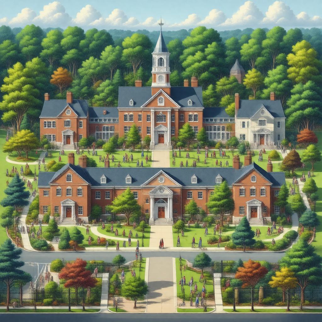 AI-created image of Framingham Public Schools