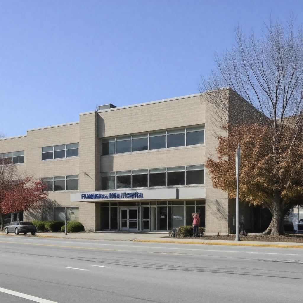 AI-created image of Framingham Union Hospital