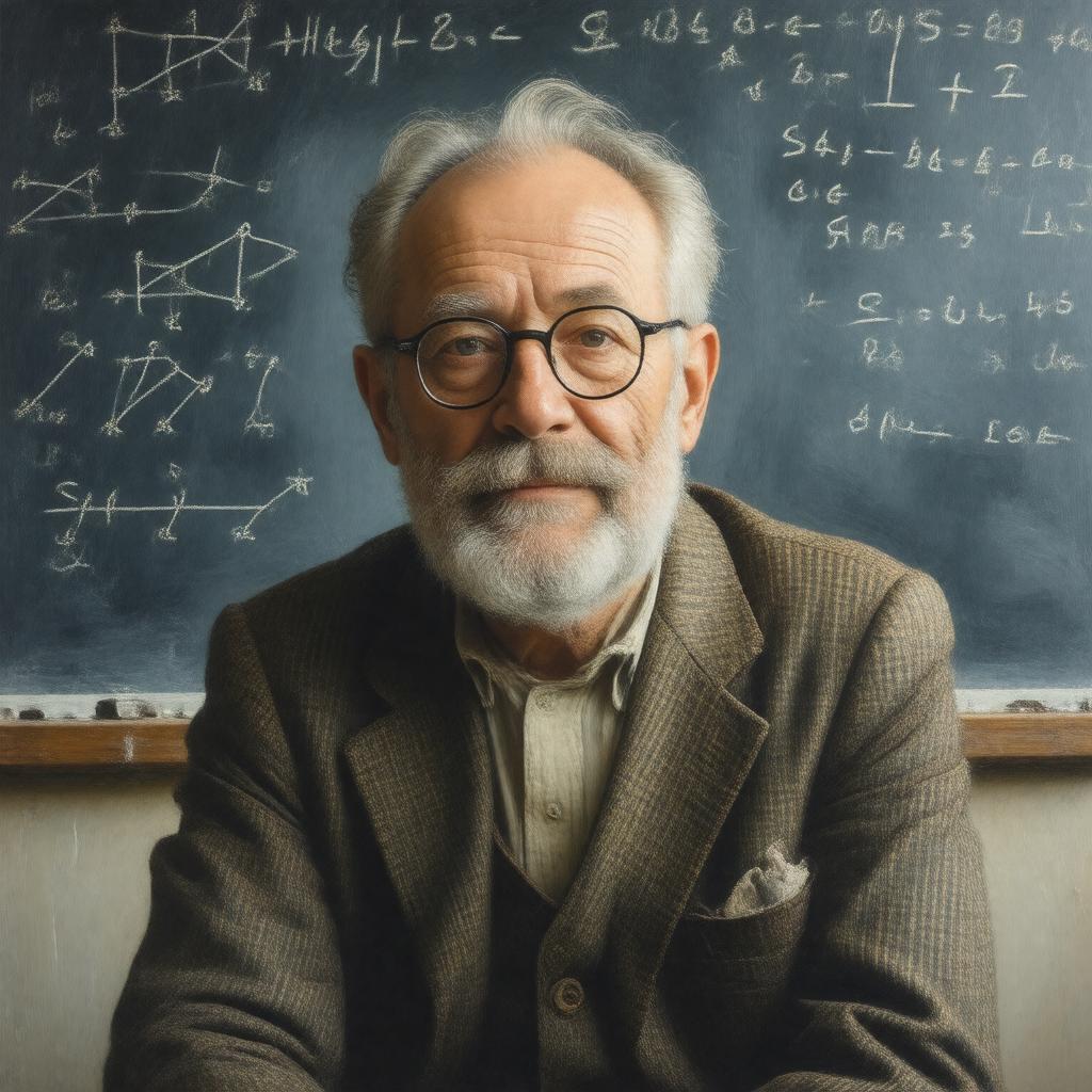 AI-created image of François Englert