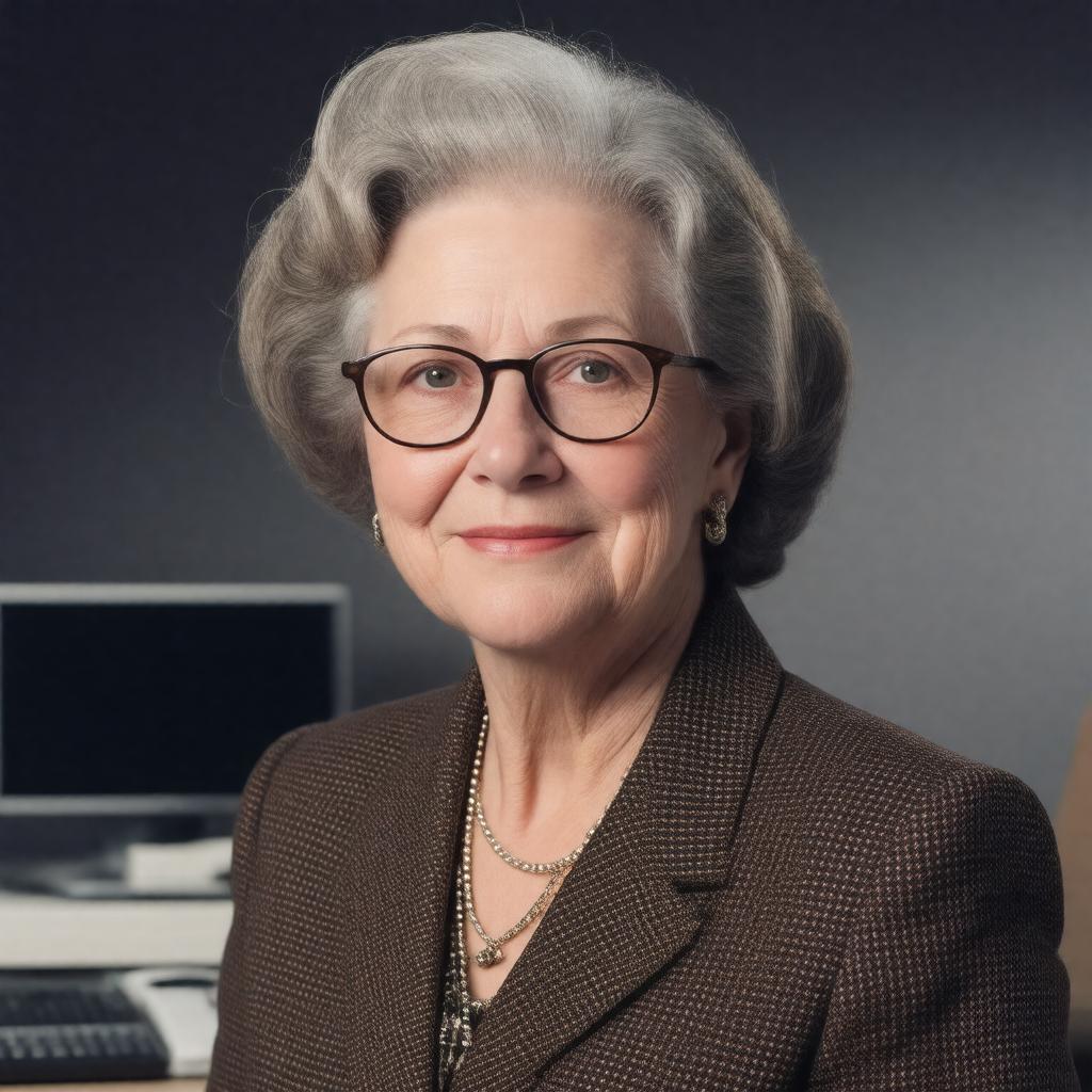 AI-created image of Frances Allen
