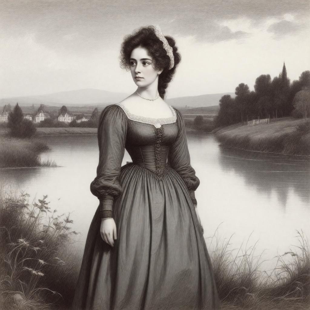 AI-created image of Frances Anna Blandy