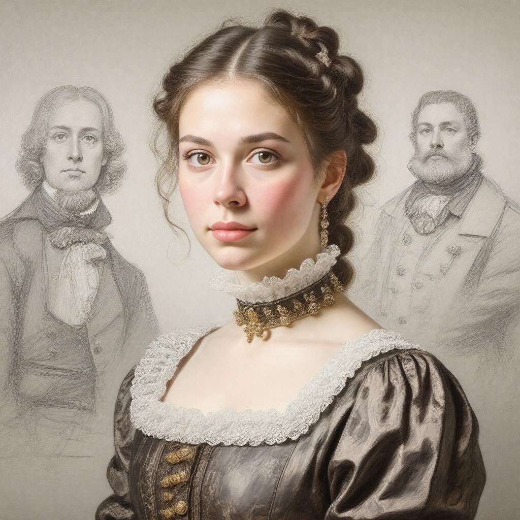 AI-created image of Frances Cockerell