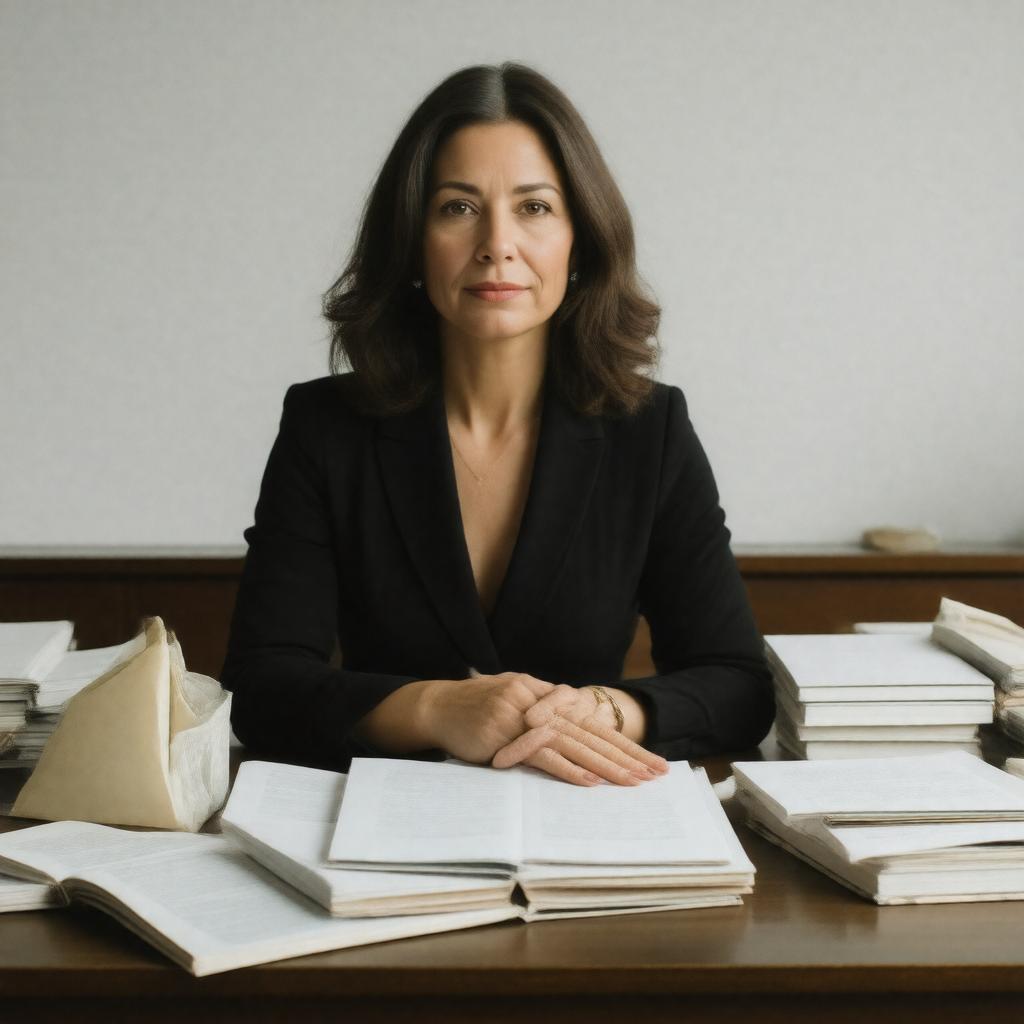 AI-created image of Frances FitzGerald