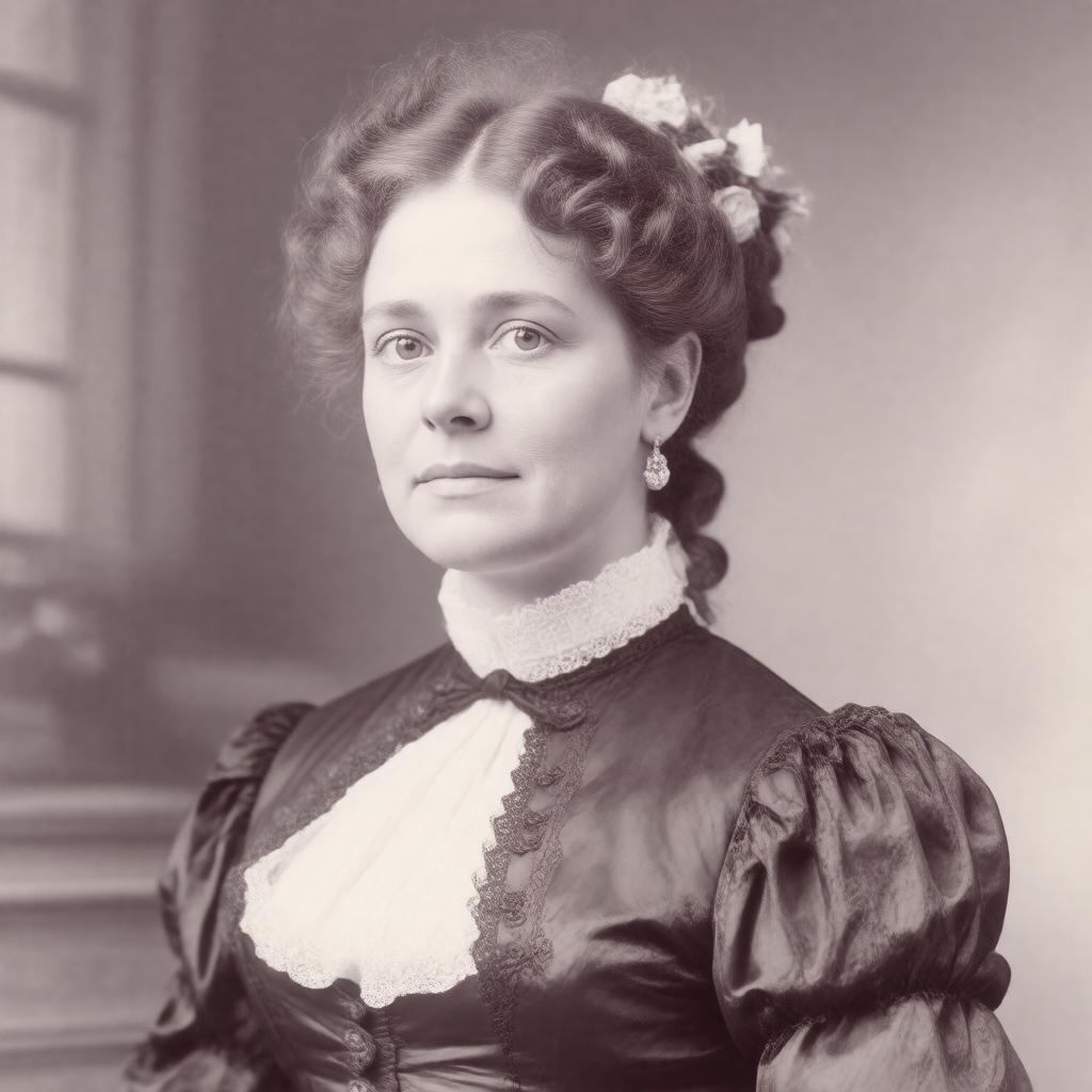 AI-created image of Frances Jane Lutwidge