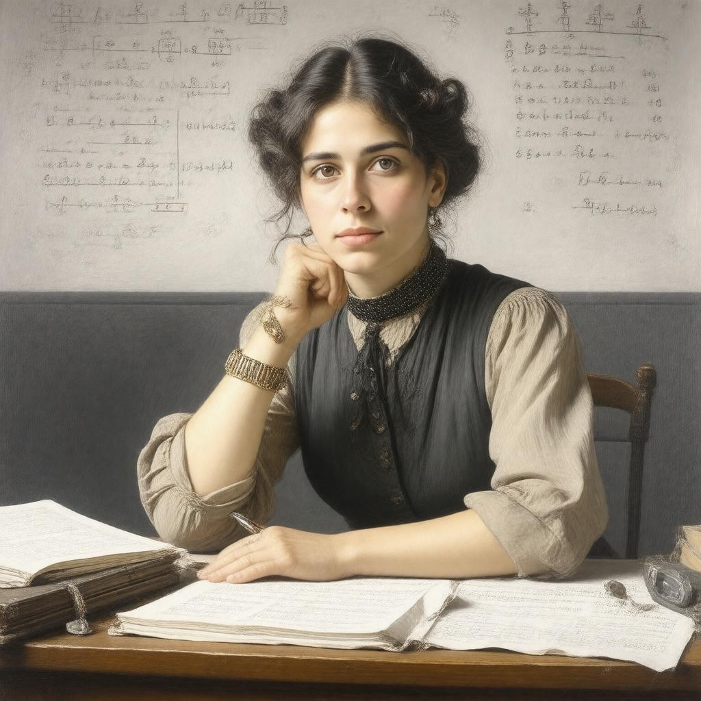 AI-created image of Frances Lucy Wightman