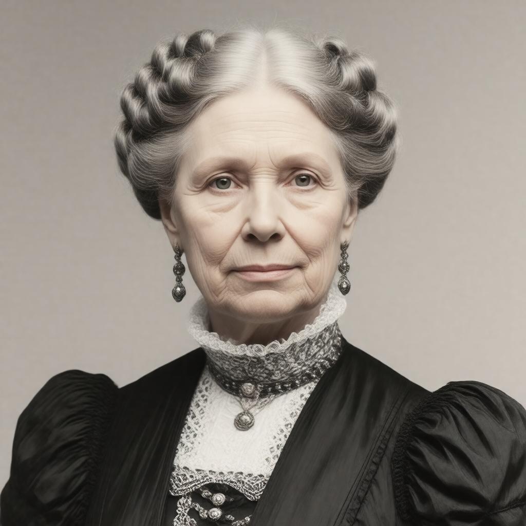 Click to view larger image AI-created image of Frances Nightingale