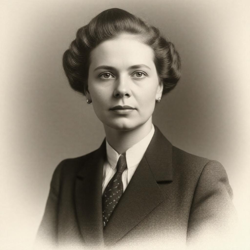 AI-created image of Frances Perkins