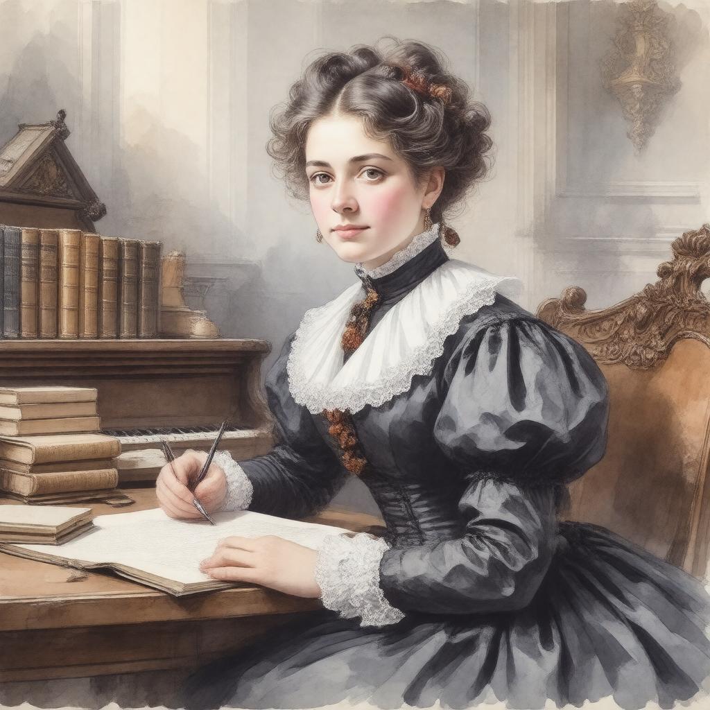 Click to view larger image AI-created image of Frances Ridley Havergal