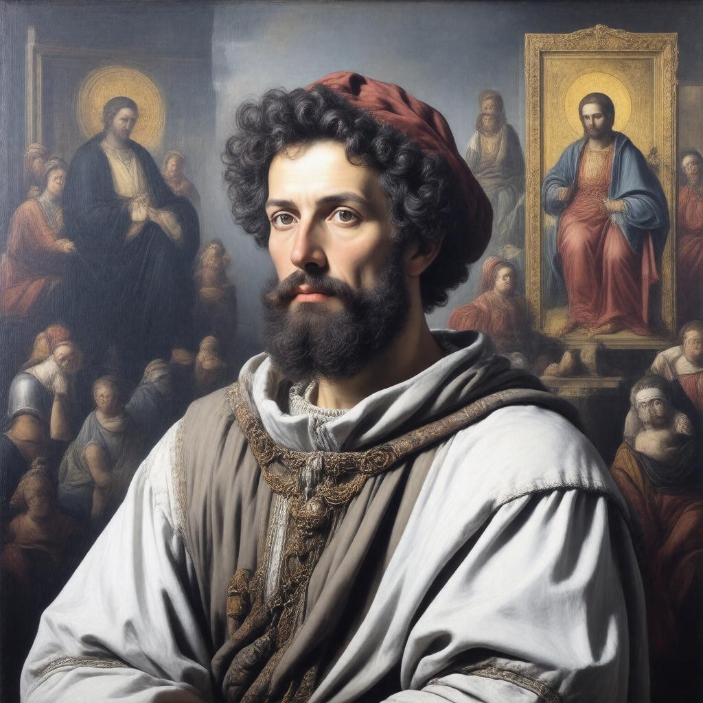 AI-created image of Francesco Pesellino