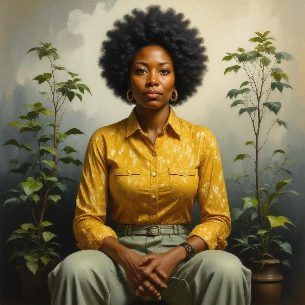 Click to view larger image AI-created image of Francia Márquez