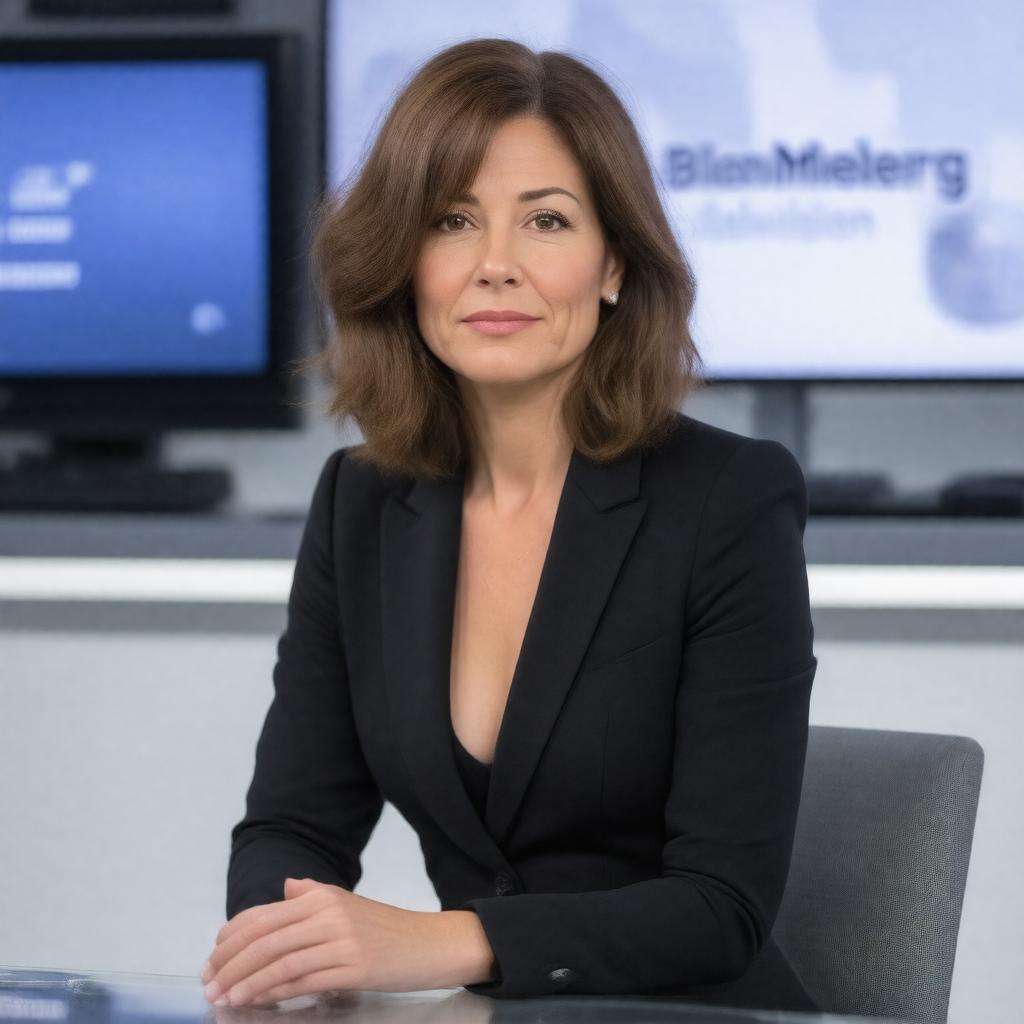 AI-created image of Francine Lacqua