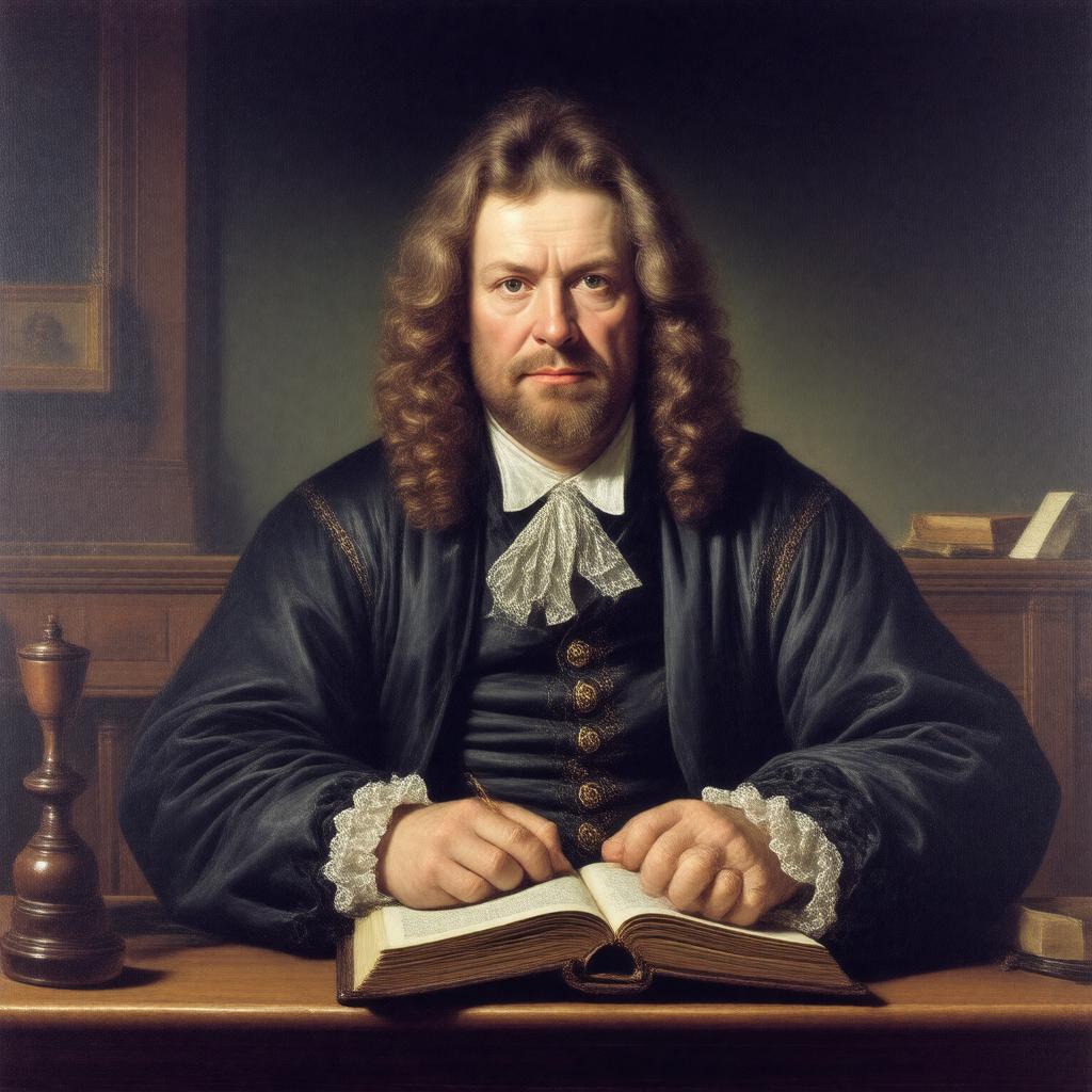 AI-created image of Francis Bacon