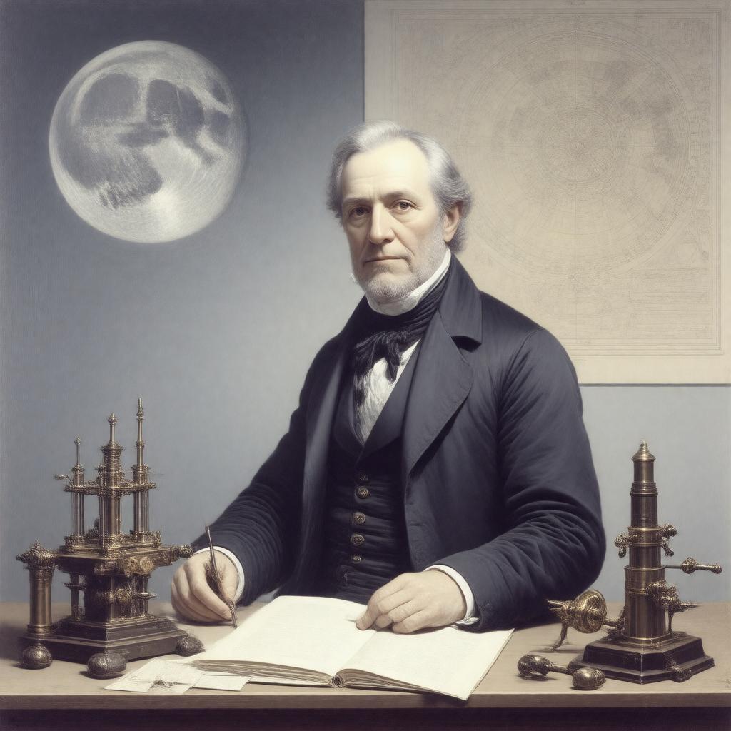 AI-created image of Francis Baily