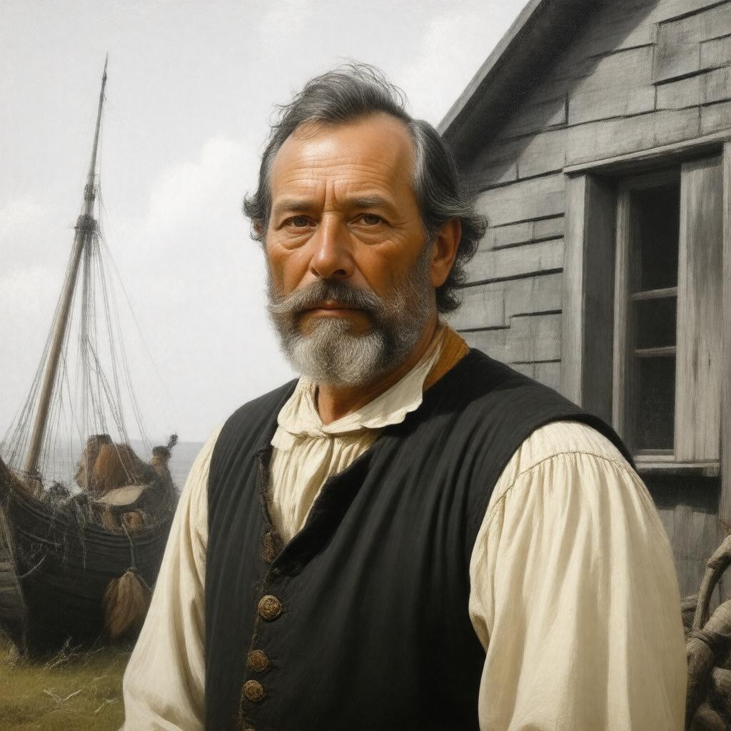 AI-created image of Francis Billington