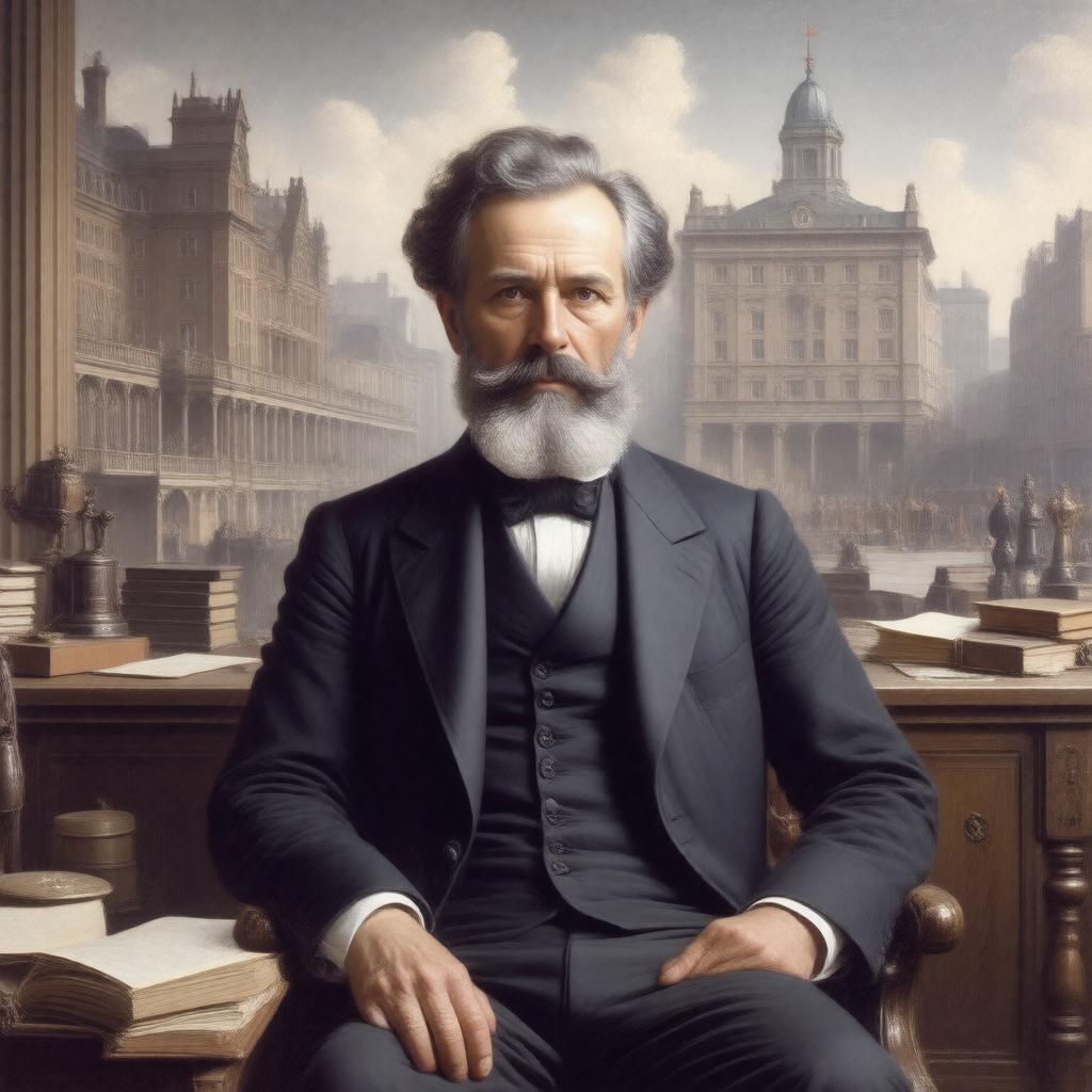 AI-created image of Francis Cabot Lowell