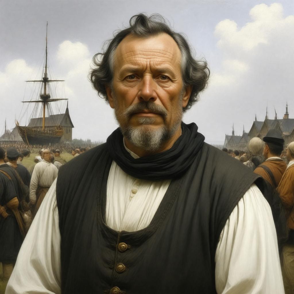 AI-created image of Francis Cooke