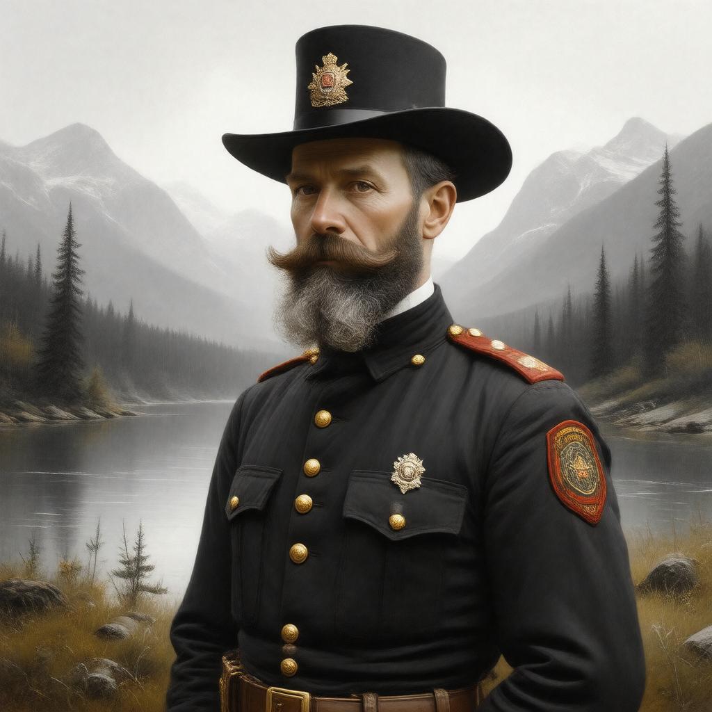 AI-created image of Francis Dickens