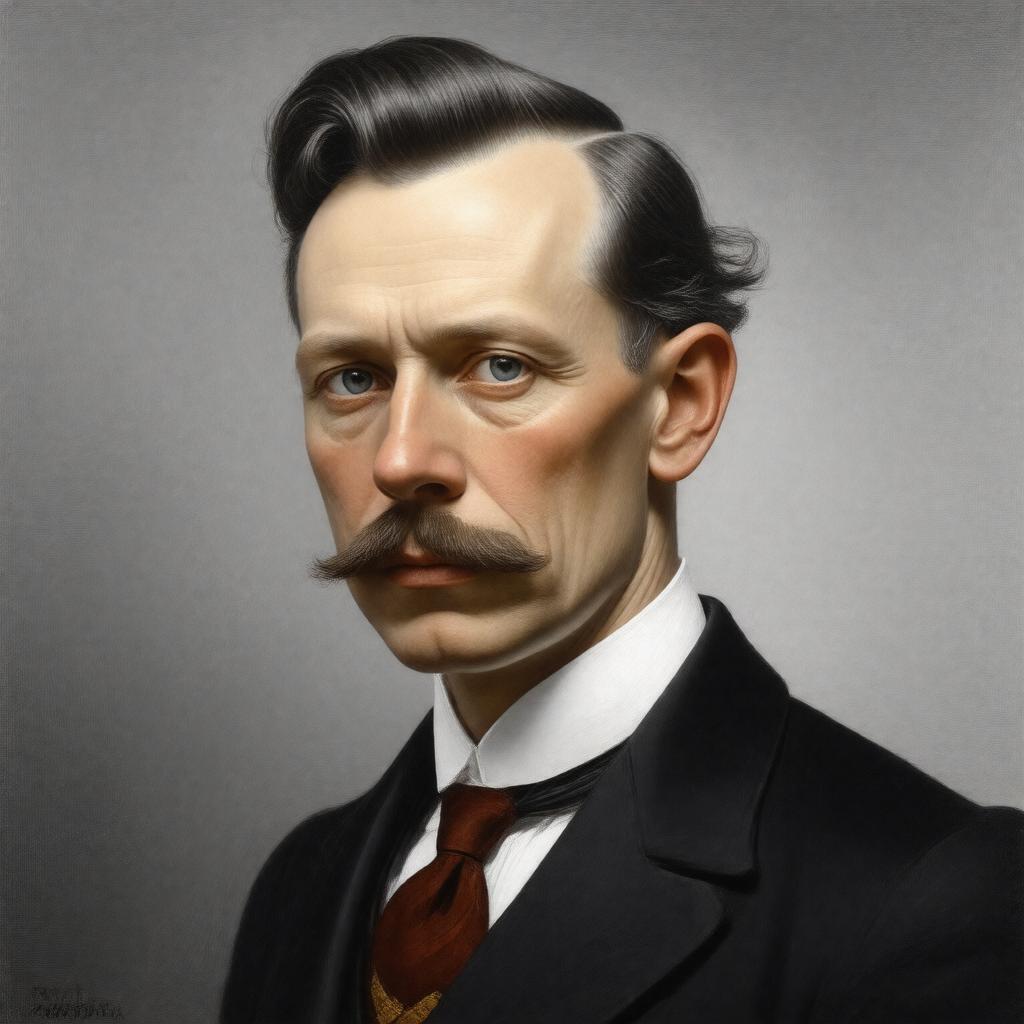 AI-created image of Francis Emerson Harding Davies