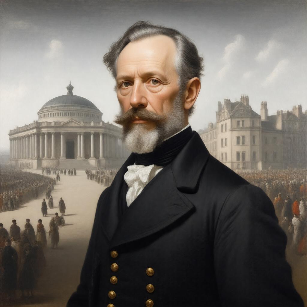 AI-created image of Francis Fowke