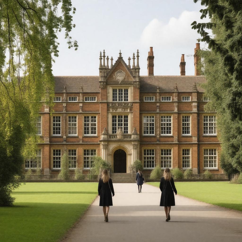 Click to view larger image AI-created image of Francis Holland School