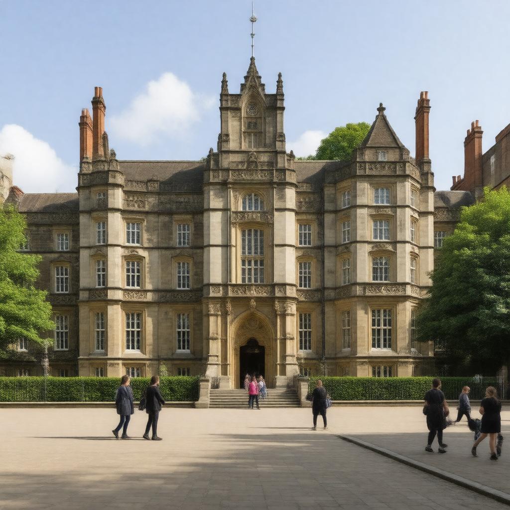 AI-created image of Francis Holland School, Sloane Square