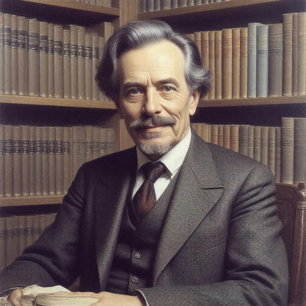 AI-created image of Francis Huxley