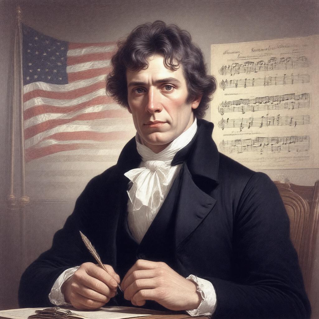 Click to view larger image AI-created image of Francis Key