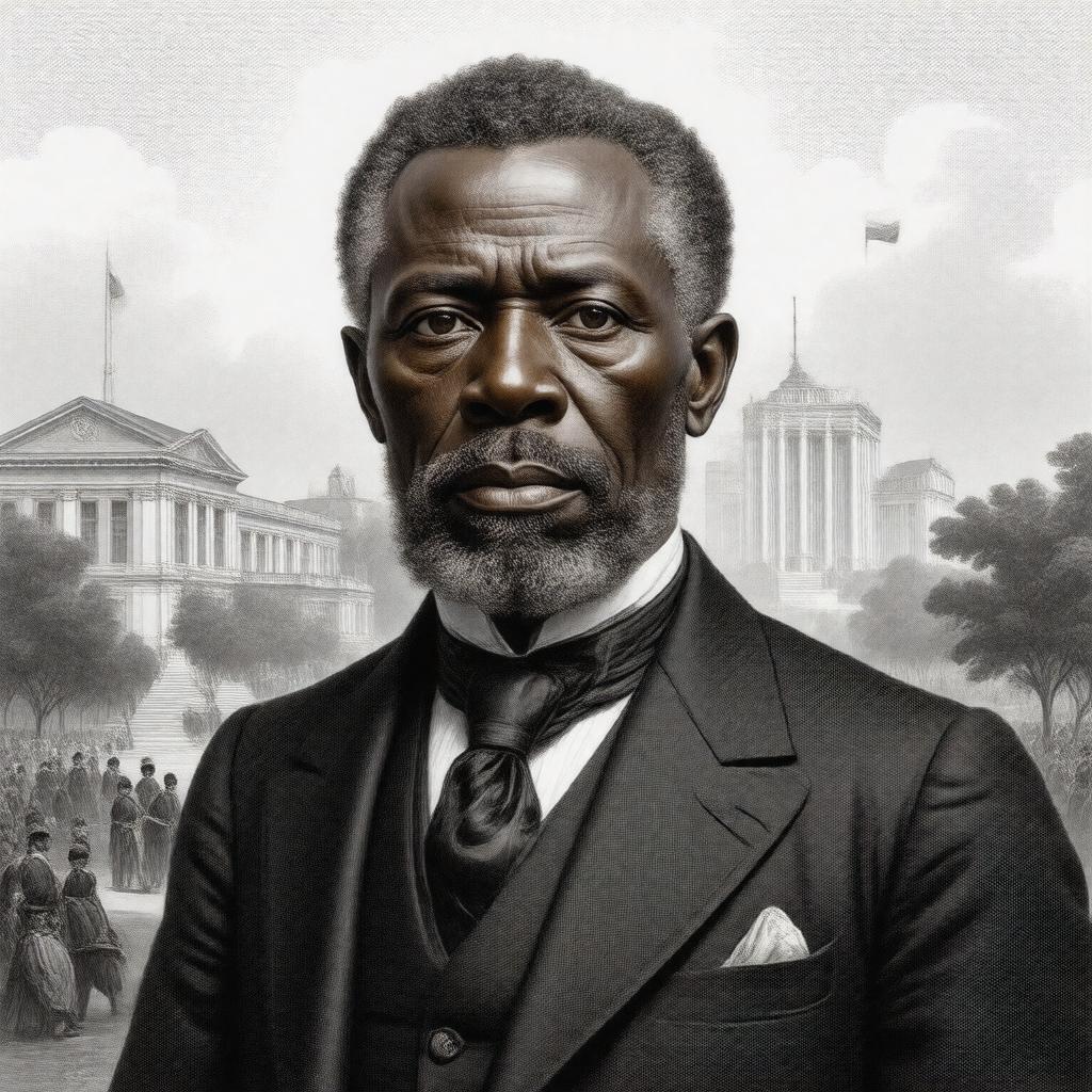 AI-created image of Francis L. Cardozo