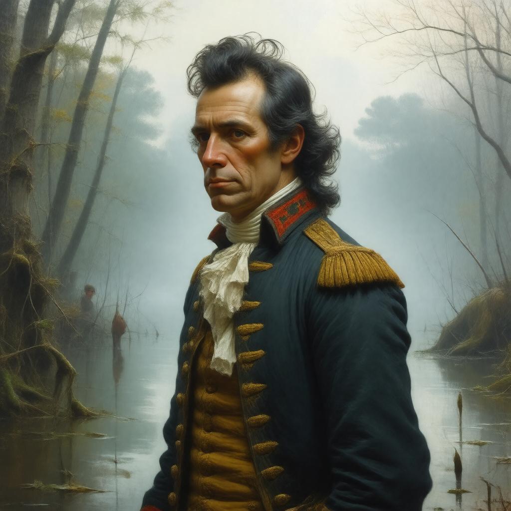 AI-created image of Francis Marion