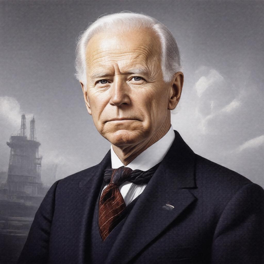 AI-created image of Francis W. Biden