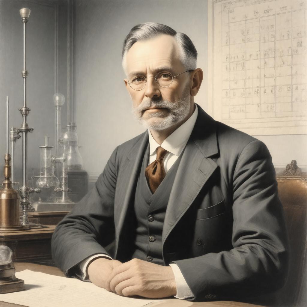 AI-created image of Francis William Aston