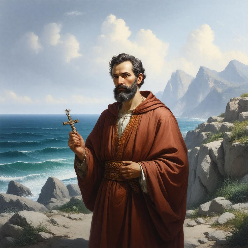 AI-created image of Francis Xavier