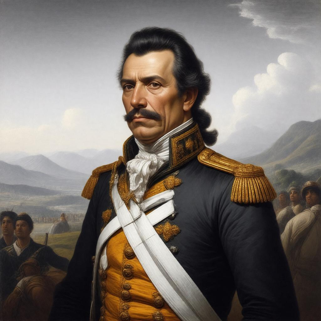 AI-created image of Francisco de Miranda