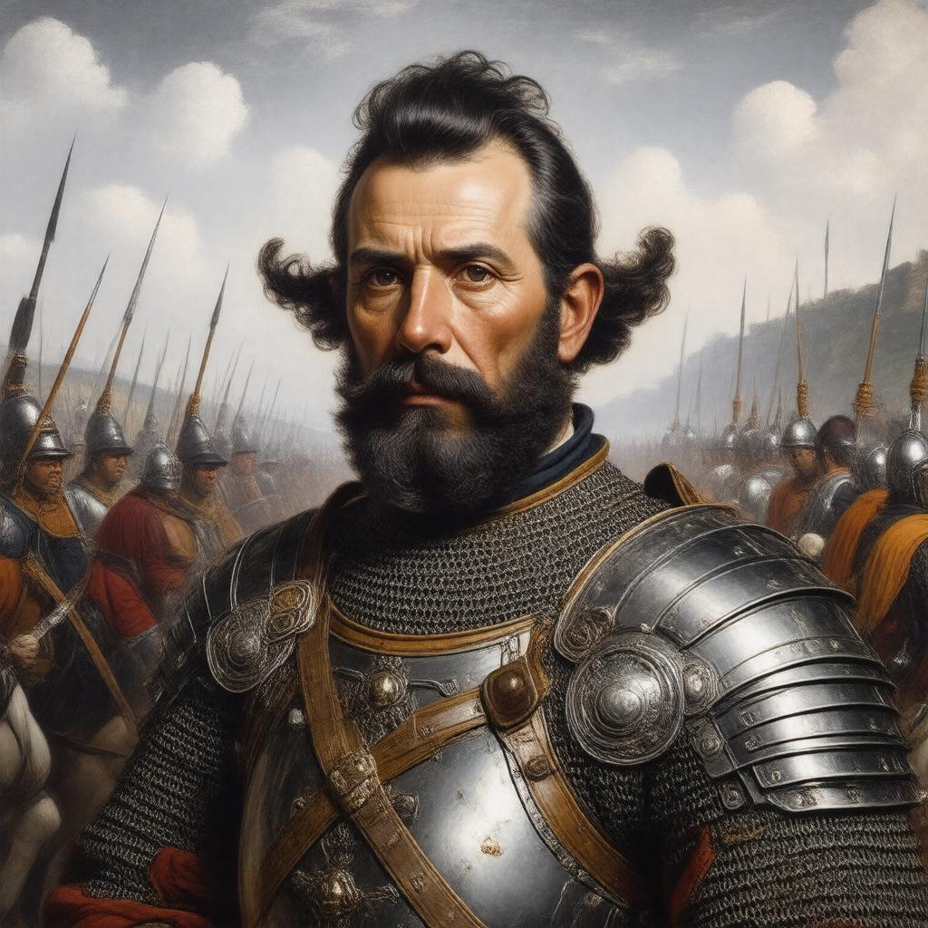AI-created image of Francisco de Montejo