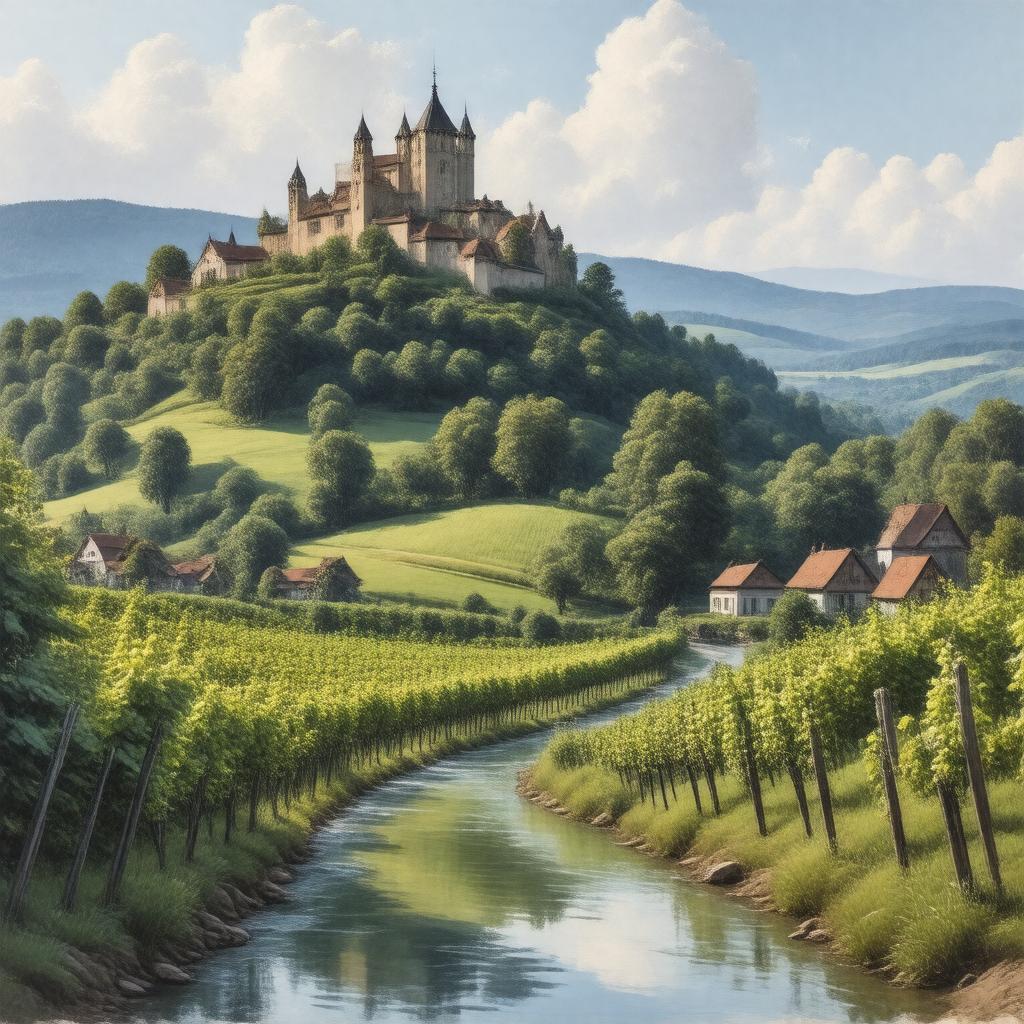 AI-created image of Franconia