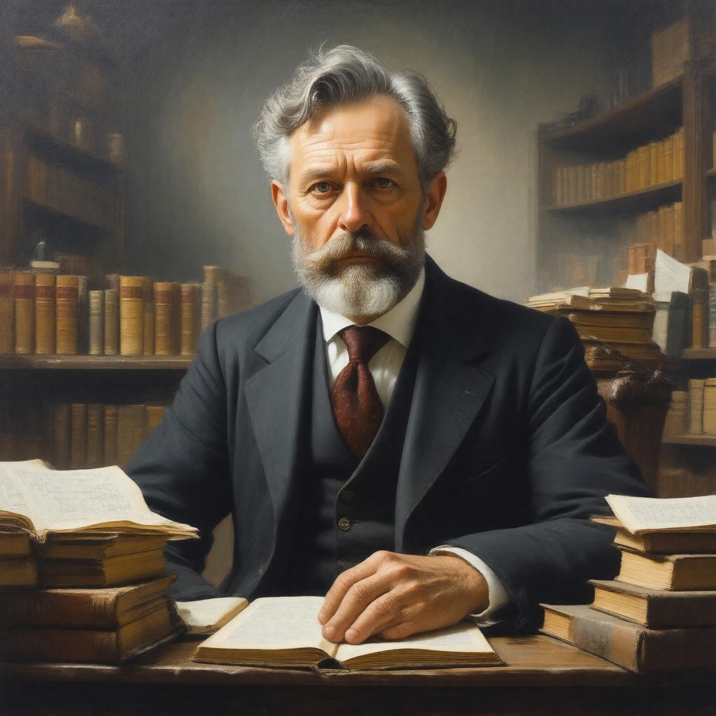 AI-created image of Frank Adams