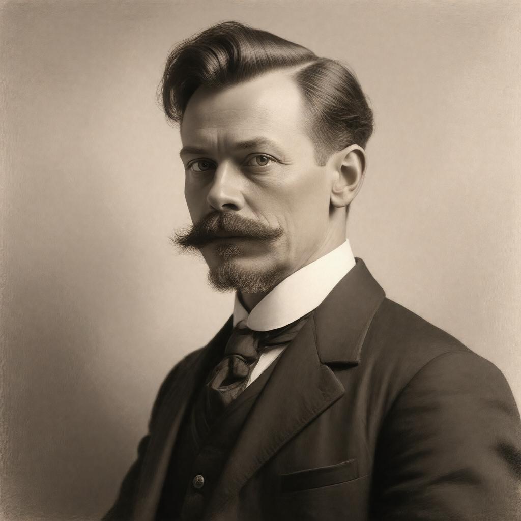 AI-created image of Frank Bacon