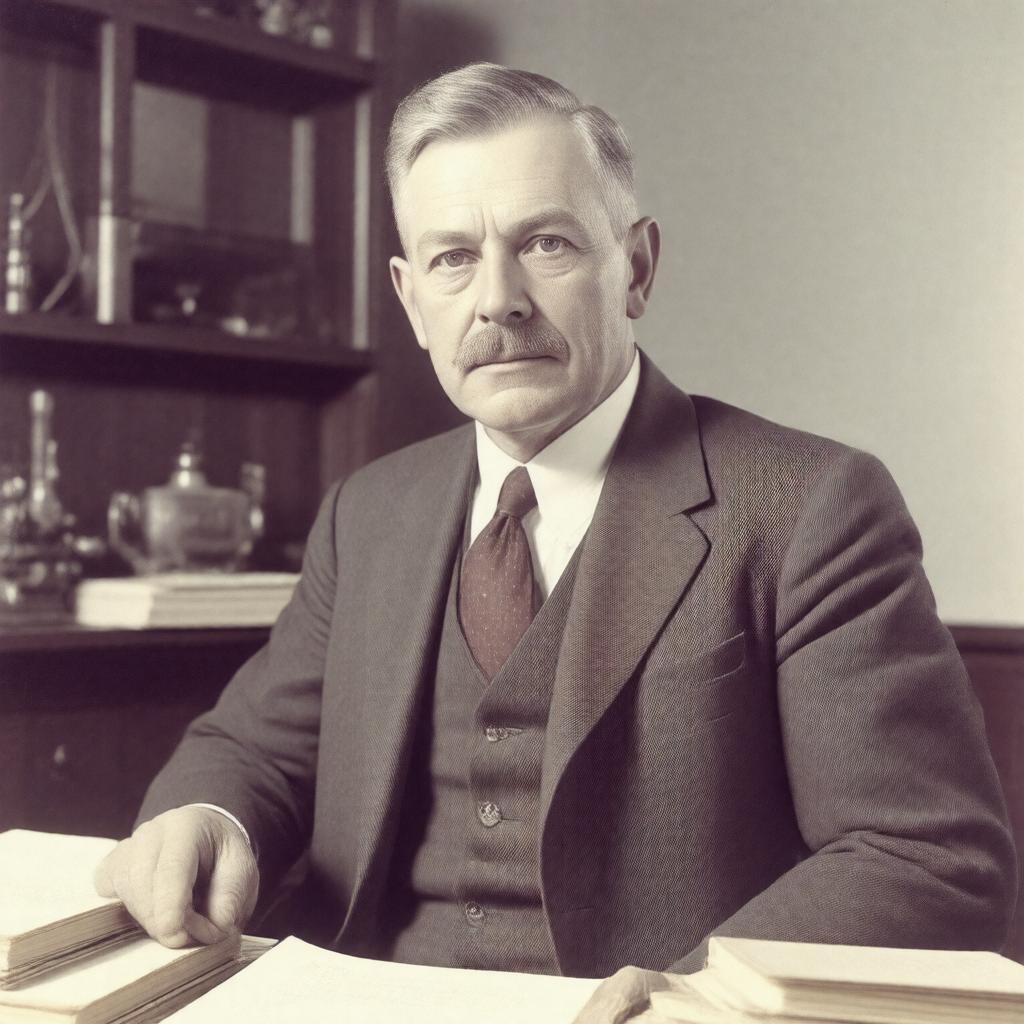 Click to view larger image AI-created image of Frank Baldwin Jewett